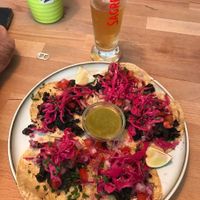 Vegan tacos at Huracán in Costa Da Caparica