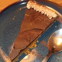 Peanut butter and chocolate pie at Huracán in Costa Da Caparica