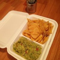 Take away guacamole at Huracán in Costa Da Caparica