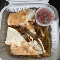 Mini Quesadilla  at The Happy Pig Vegan Comfort Food in Bellmore