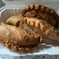 Empanadas  at The Happy Pig Vegan Comfort Food in Bellmore