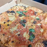 Marinara with olives at Dr Drooly in Munich