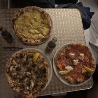 Top - TRUFFLE; bottom left - SCHROOMY; bottom right - PUGLIA  at Dr Drooly in Munich