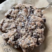 Chocolate sea salt cookie  at Dr Drooly in Munich
