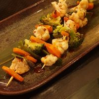 Vegetable skewer at Anonymous Sushi in Esposende