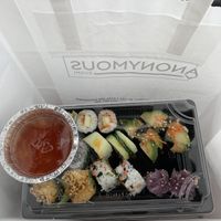Take-away  at Anonymous Sushi in Esposende