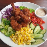 Hunky bowl with southern fried cauliflower $15.50 delicious! at Hunky Dory in Highett