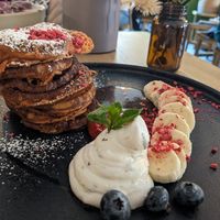 Banana pancakes (large) at Kringel in Tallinn