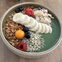 Green smoothie bowl  at Kringel in Tallinn