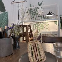 Tuna sandwich - yummy!  at Kringel in Tallinn