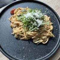 Smoky tofu pasta  at Kringel in Tallinn