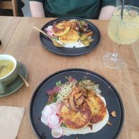 Potato pancakes  at Kringel in Tallinn