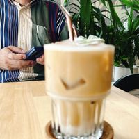 latte  at Kringel in Tallinn