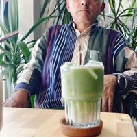 marcha latte  at Kringel in Tallinn