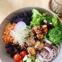 tofu bowl  at Kringel in Tallinn