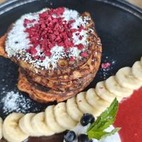 Buckwheat pancakes at Kringel in Tallinn