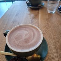 Hot chocolate and chai latte at Kringel in Tallinn
