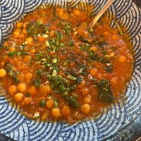 chickpea stew/chana masala at The Canvas in Jeju