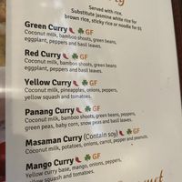 Curry  at Rice Passions in Revere