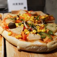 pizza at Veggie Together 齊齊素 - Qi Qisu in Kowloon
