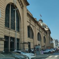 Outside at Mercado Municipal in Sao Paulo