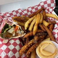 Cauliflower wrap   at Plant Bae in Montgomery