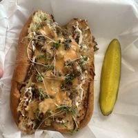 Philly cheese bae 10/10  at Plant Bae in Montgomery