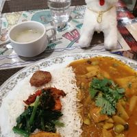 Makase Vegi Curry at WanoWa Cafe in Osaka
