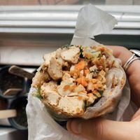 tofu spurrito is the best at PaperMill in Philadelphia