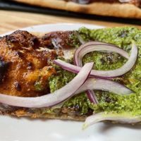 Slice of unicorn pizza  at Above Ground - Pop-up in Oakland