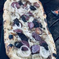 Potato pizza  at Above Ground - Pop-up in Oakland
