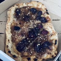 Blackberry pizza  at Above Ground - Pop-up in Oakland