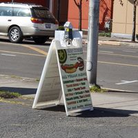 Vegan !  at Viva! Vegetarian Grill - Food Cart in Eugene