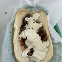 Philly cheesesteak  at Viva! Vegetarian Grill - Food Cart in Eugene