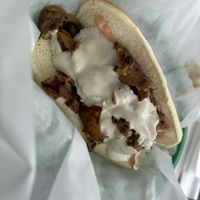 Cheesesteakk  at Viva! Vegetarian Grill - Food Cart in Eugene