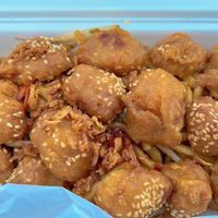 vegan chicken  at Thuy Phat Sushi Express in Hannover