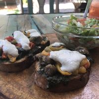 Vegan bread   at Capara in Koh Phangan