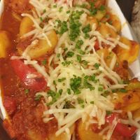 Kartoffelauflauf mlt veganem Hack at Green Bee in Rinteln