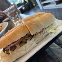 vegan po’boy  at Pizzanada in Bloomfield