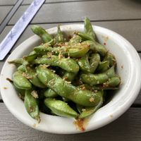 Spicy Garlic Edamame   at Ichi Ni San in Daytona Beach