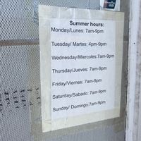 Note Tuesday during the summer they don’t open until 4PM  at La Espiga De Oro in Salida