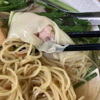 Inside the soft dumplings   at Nuoc Leo Chay in Ho Chi Minh City