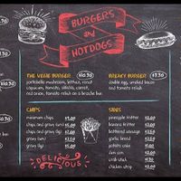 Burger, hotdog at The Shack in Aldinga Beach