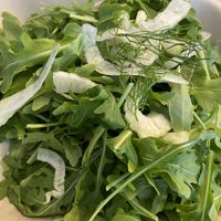 Arugula salad at Acre Pizza in Petaluma