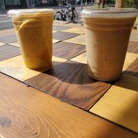 Margo Mango and PB Herman at Best Friend Juice Bar & Cafe in Portland