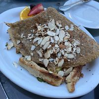 Alexandre the Great Vegan Crepe at The Crêpe Place in Santa Cruz