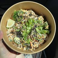 Almond Noodle Salad  at Kokomo in North Vancouver