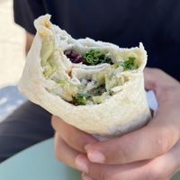 Buffalo wrap  at Kokomo in North Vancouver