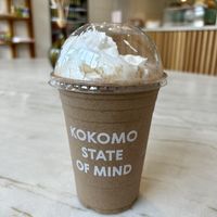 Coffee crisp smoothie  at Kokomo in North Vancouver