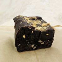 Vegan Gluten-Free Hazelnut Brownie at Kokomo in North Vancouver